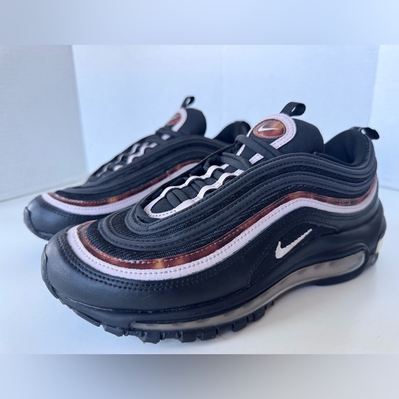 Nike Women’s Air Max 97 "Woodgrain" Black Barely Rose Shoes CU4751-001 Size 7.5 - Picture 5 of 10